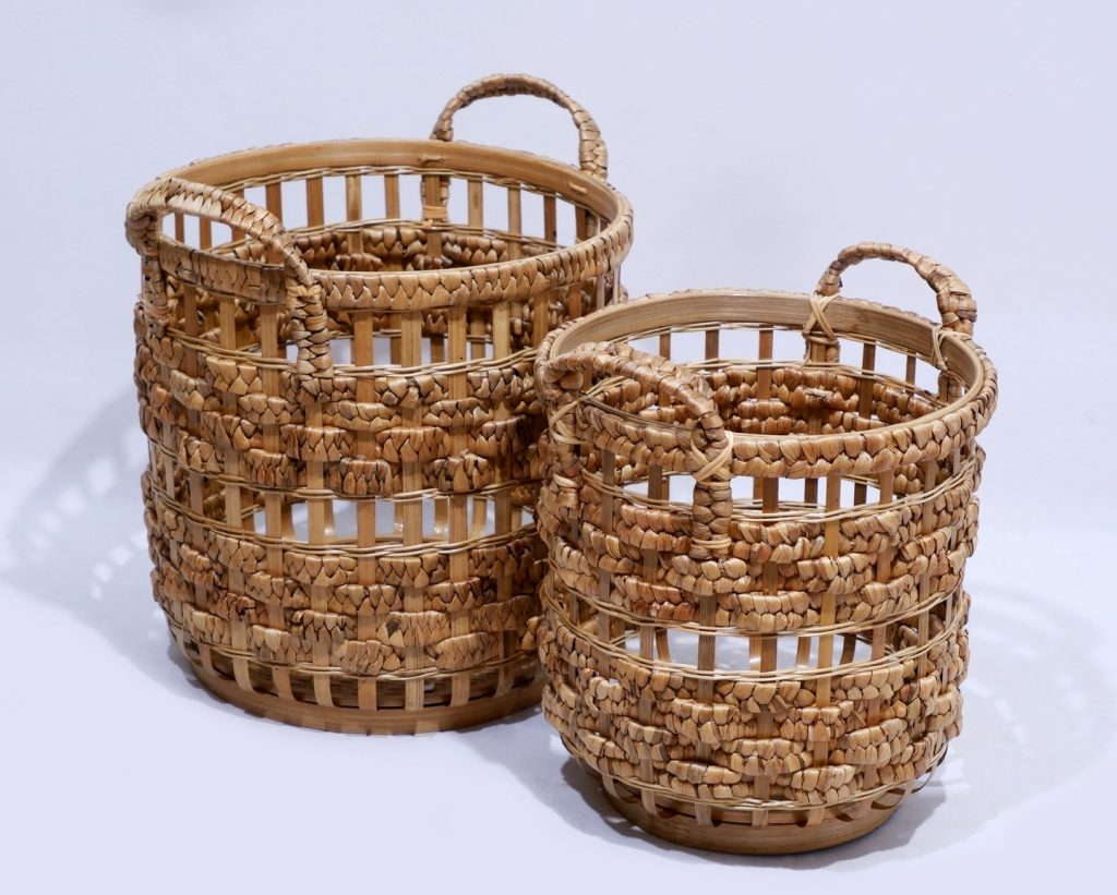 basket banana leaf